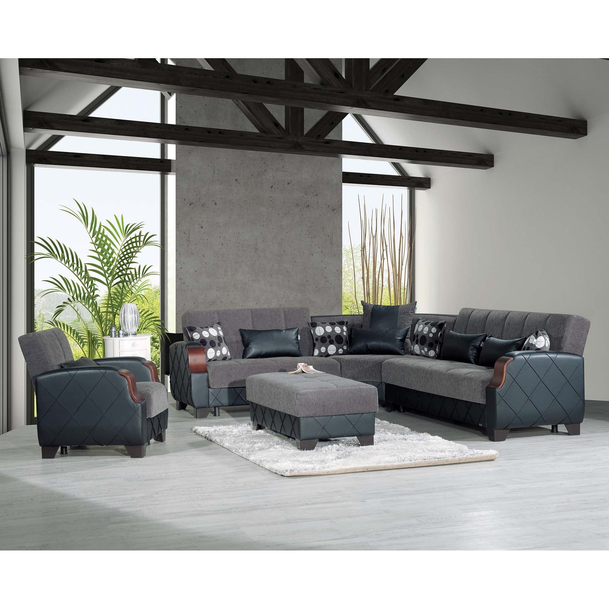 Ottomanson Molina Collection Convertible Sofa Bed