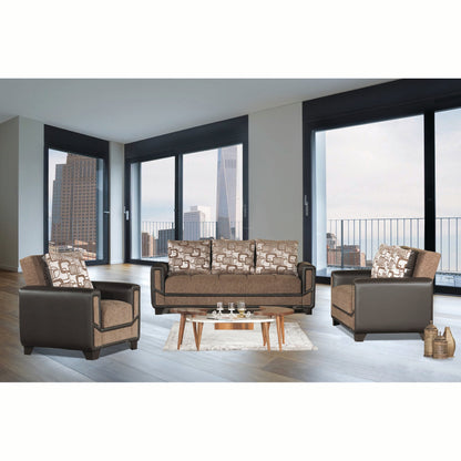 Ottomanson Mondo Modern Collection Convertible Sofa Bed