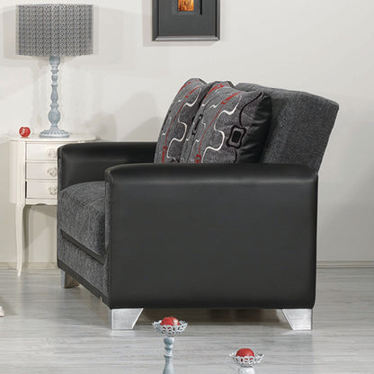 Ottomanson Mondo Modern Collection Convertible Sofa Bed