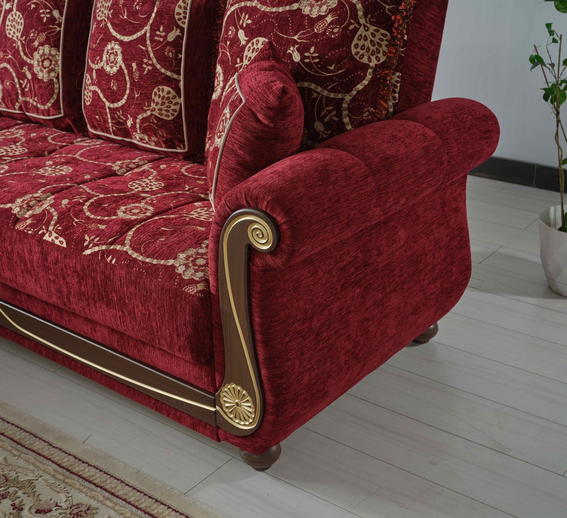 Ottomanson Americana Collection Convertible Sofa Bed