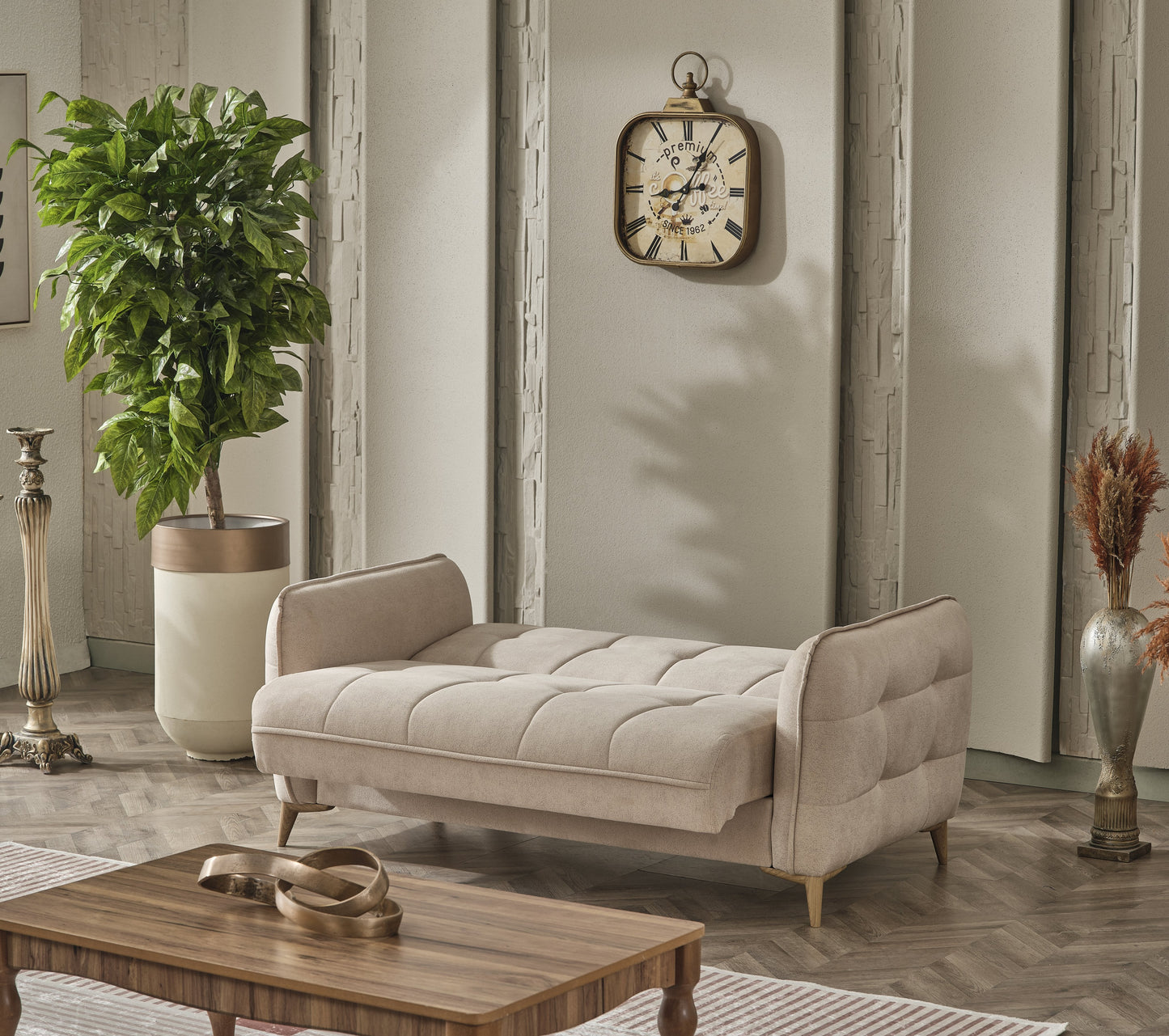 Ottomanson Perla Collection Convertible Sofa Bed