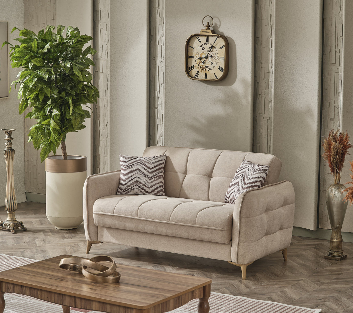Ottomanson Perla Collection Convertible Sofa Bed