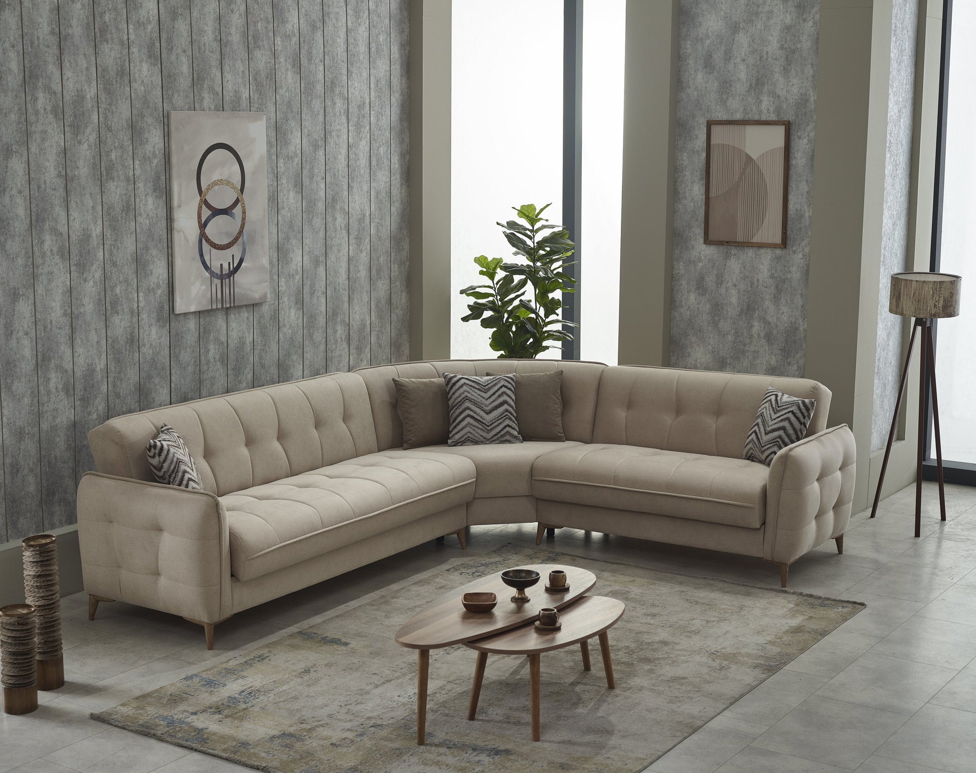 Ottomanson Perla Collection Convertible Sofa Bed