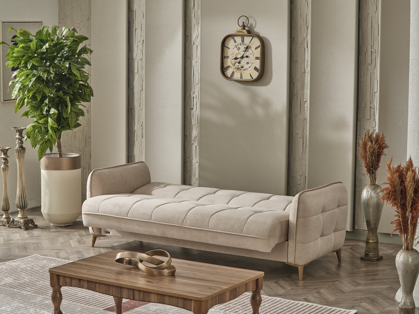 Ottomanson Perla Collection Convertible Sofa Bed