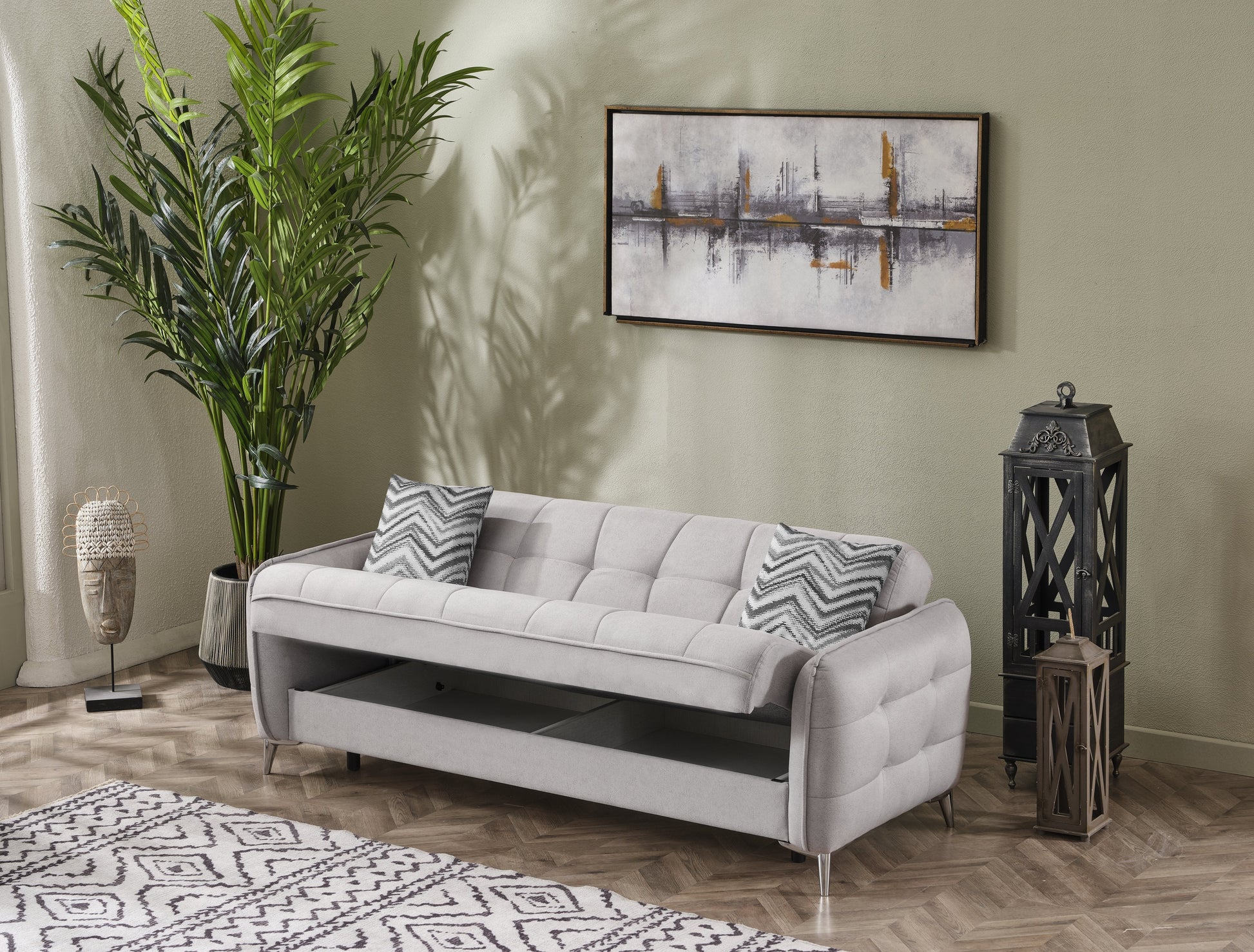 Ottomanson Perla Collection Convertible Sofa Bed