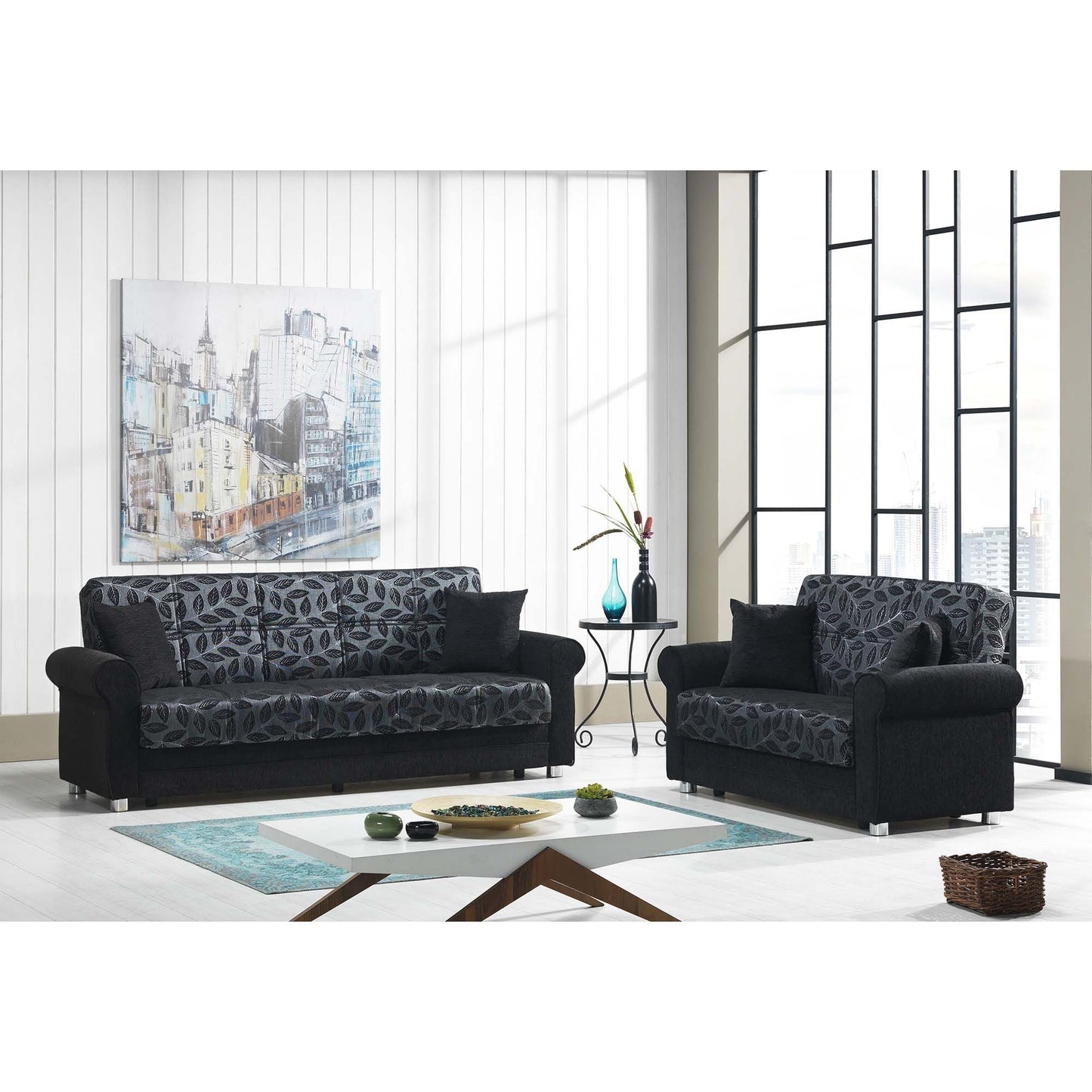 Ottomanson Rio Grande Collection Convertible Sofa Bed