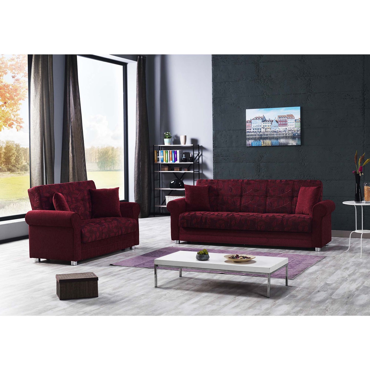 Ottomanson Rio Grande Collection Convertible Sofa Bed