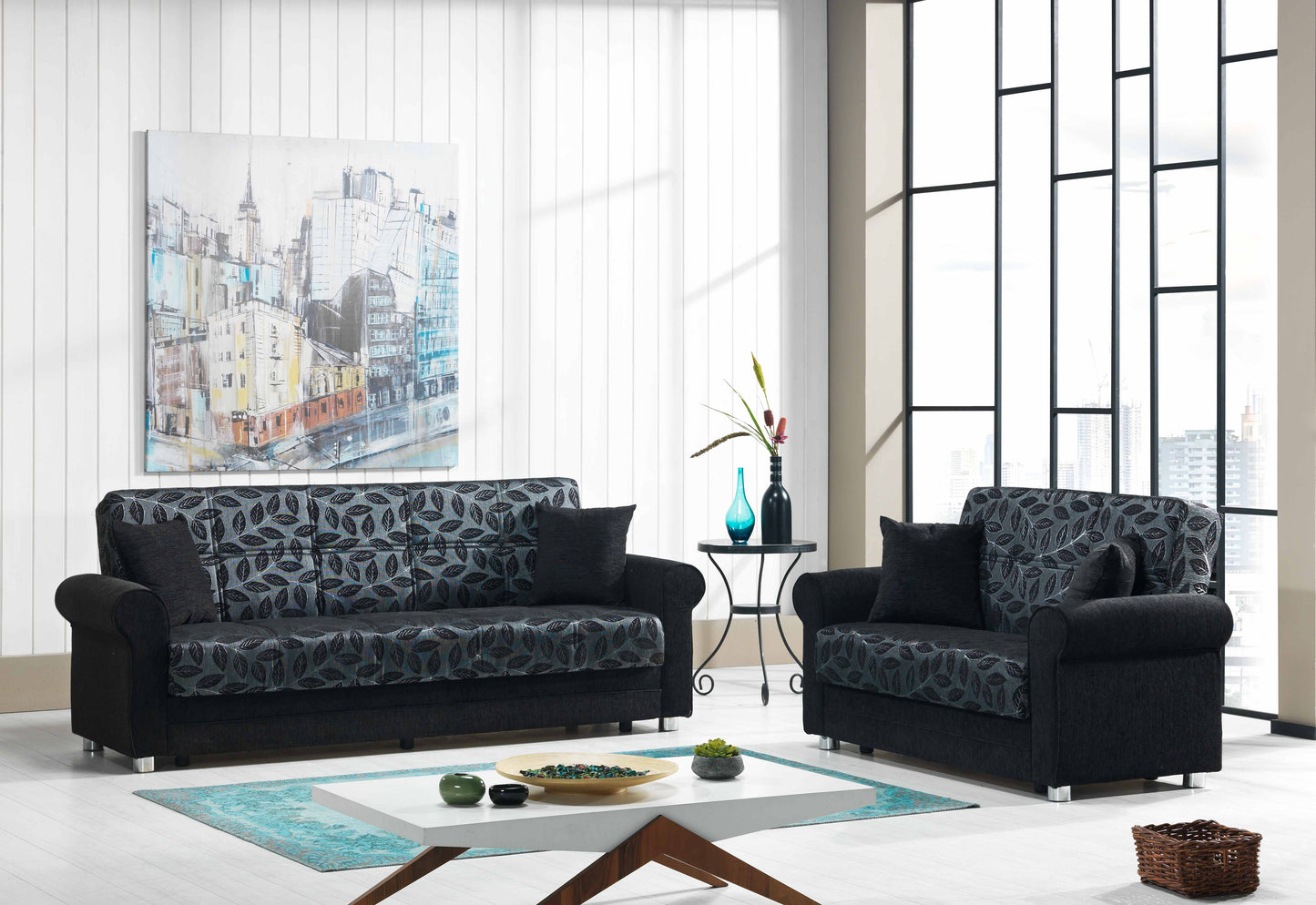 Ottomanson Rio Grande Collection Convertible Sofa Bed