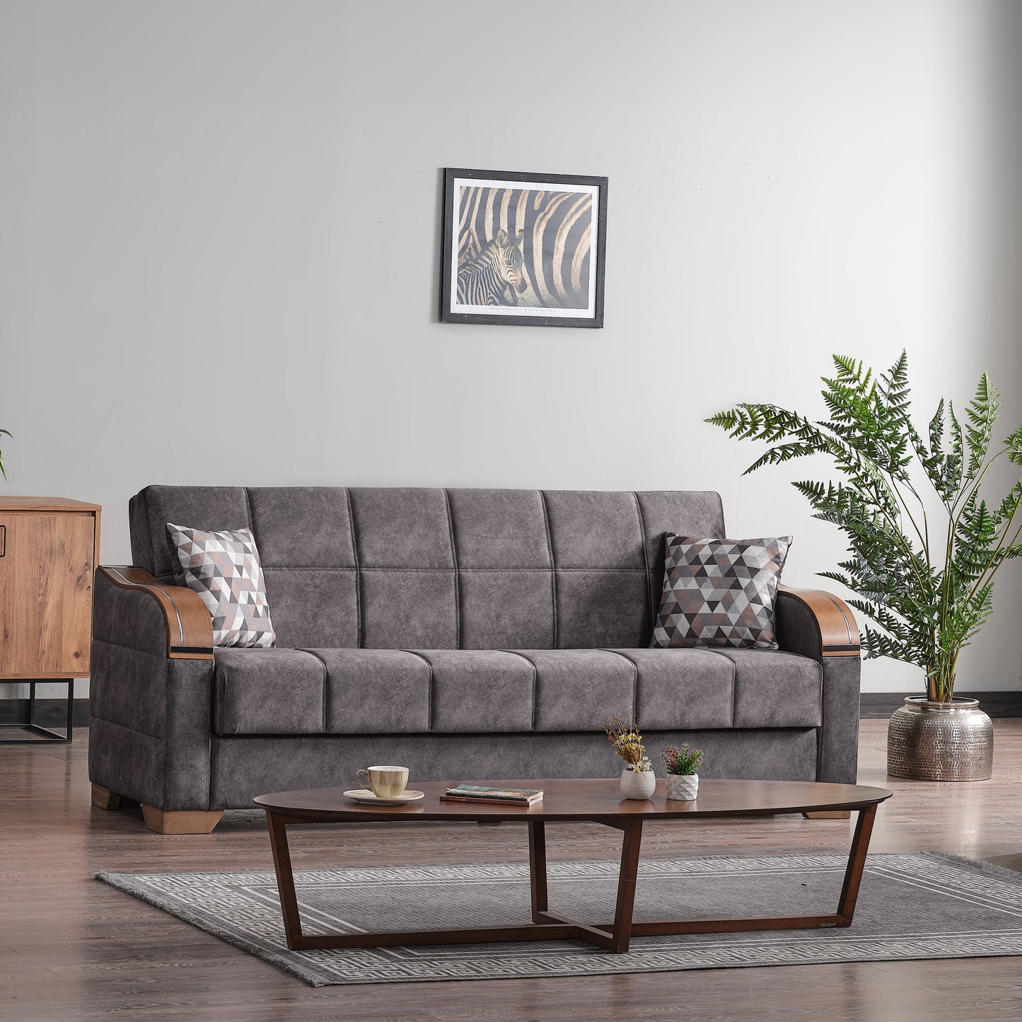 Ottomanson Saphire Collection Convertible Sofa Bed