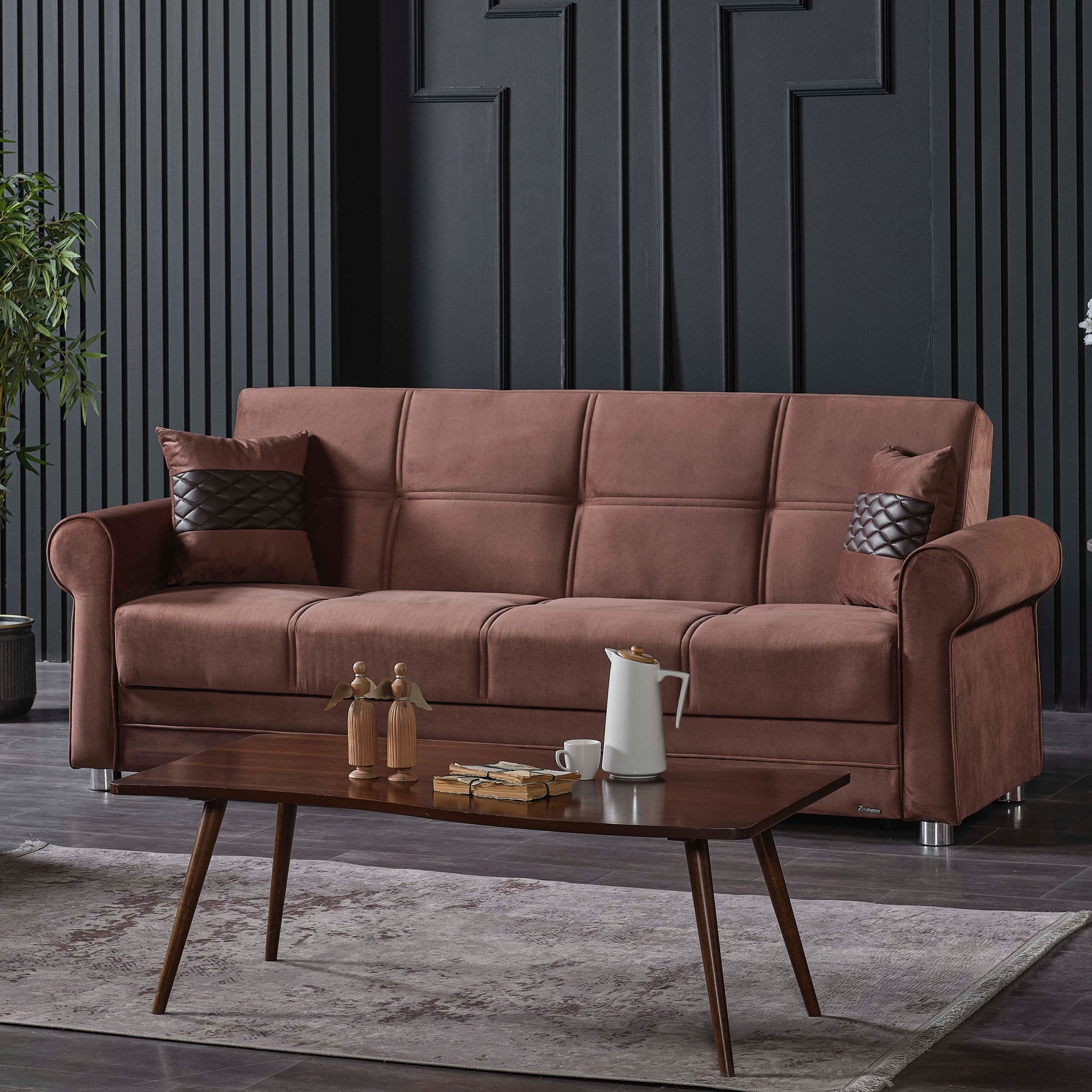 Ottomanson Sara Collection Convertible Sofa Bed
