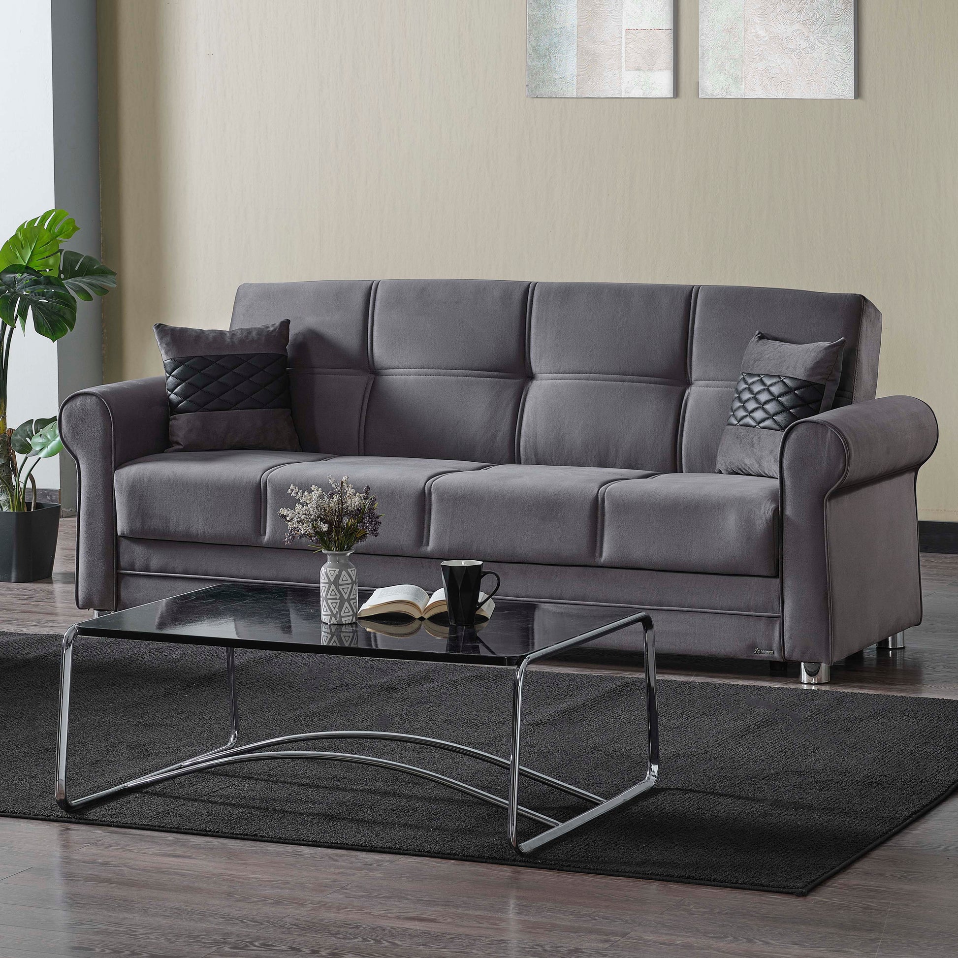 Ottomanson Sara Collection Convertible Sofa Bed