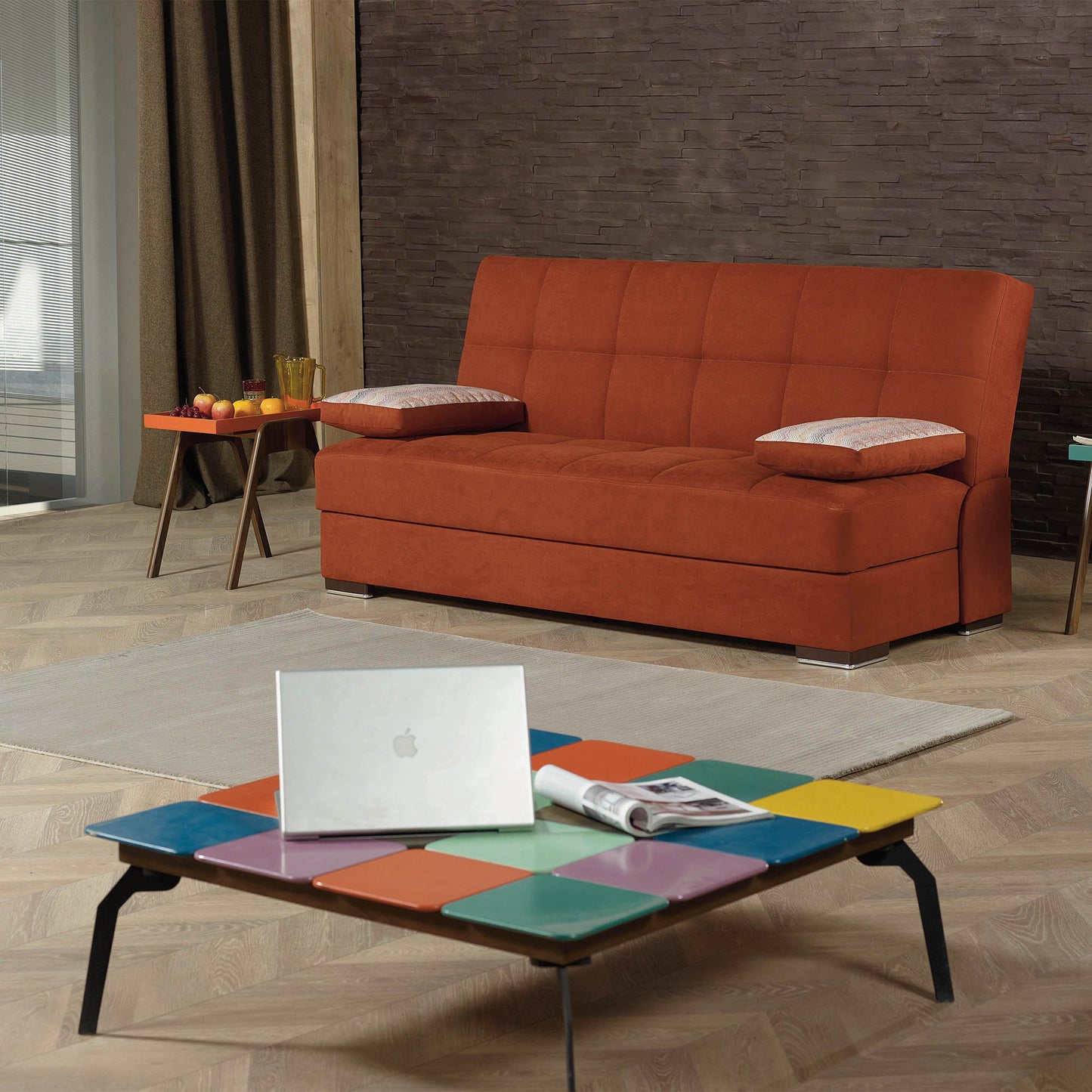 Ottomanson Soho Collection Convertible Sofa Bed