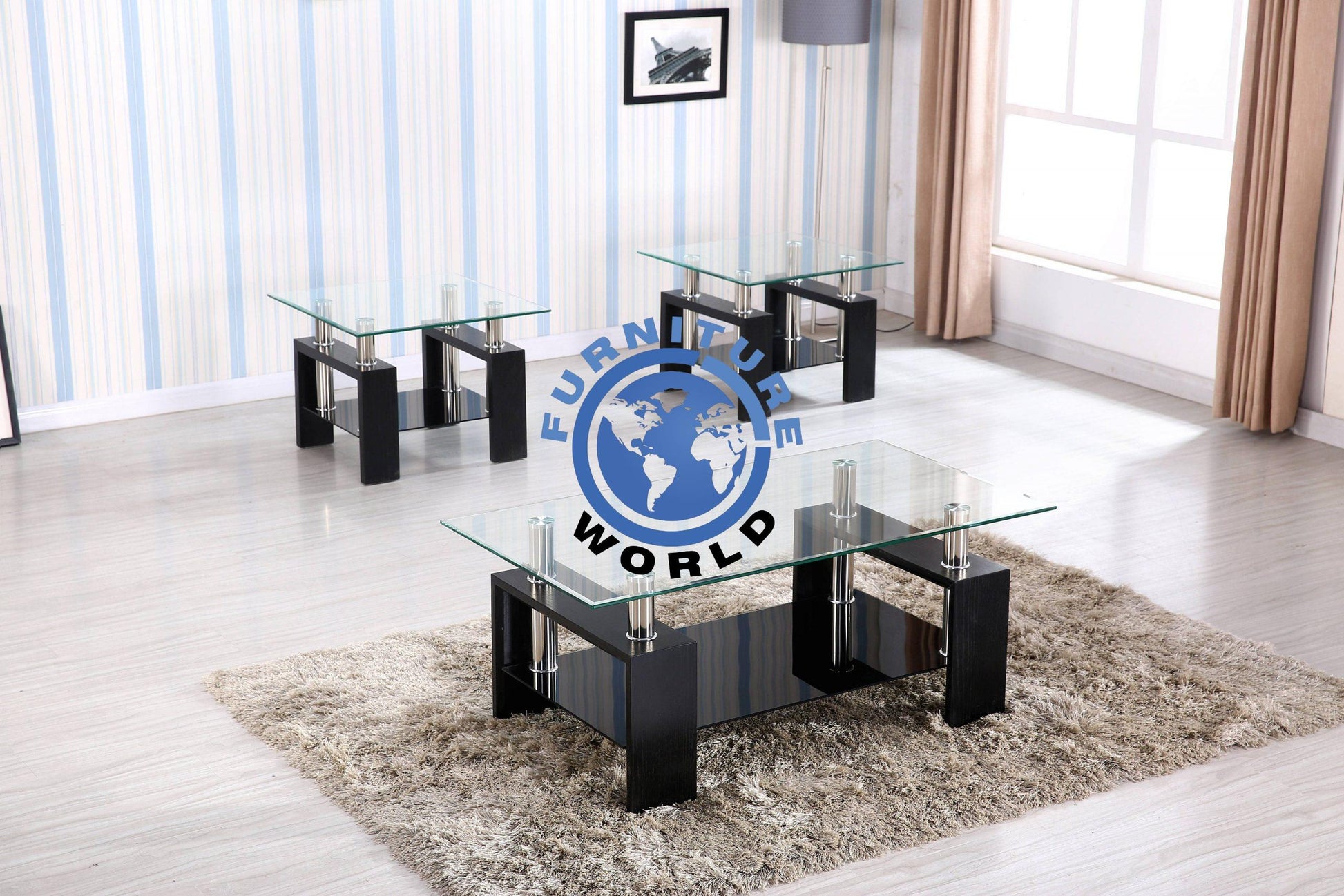 T330E Bk Coffee Table