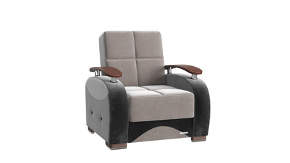 Ottomanson Yafah Collection Convertible Sofa Bed