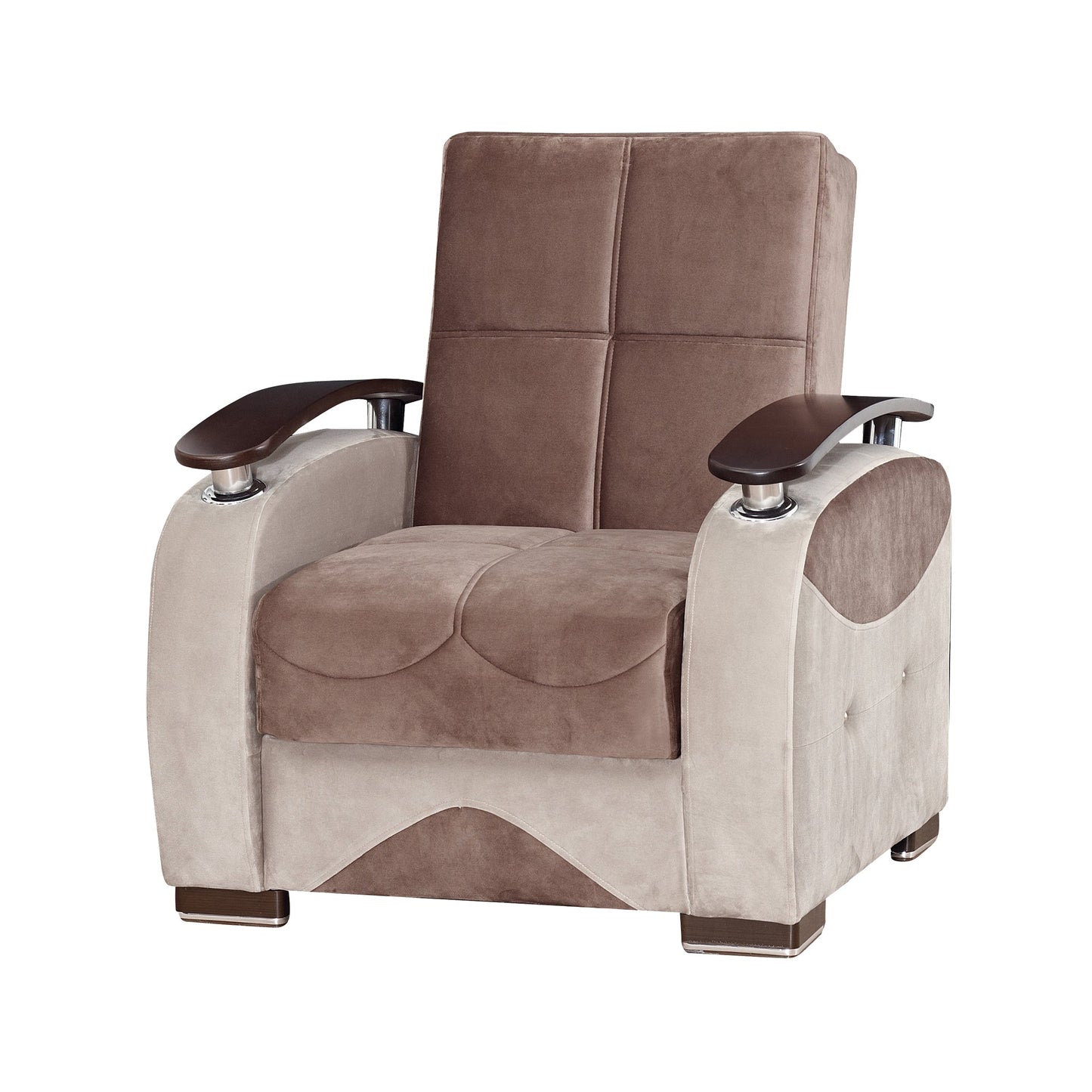 Ottomanson Yafah Collection Convertible Sofa Bed