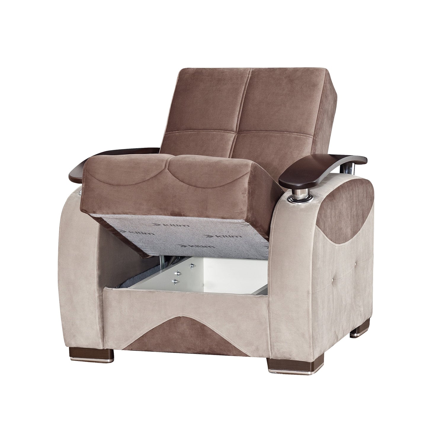 Ottomanson Yafah Collection Convertible Sofa Bed