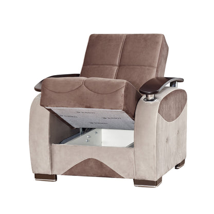 Ottomanson Yafah Collection Convertible Sofa Bed