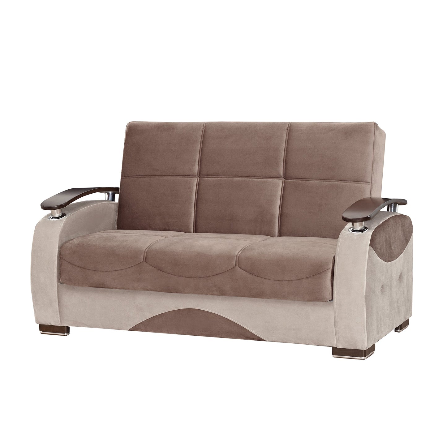 Ottomanson Yafah Collection Convertible Sofa Bed