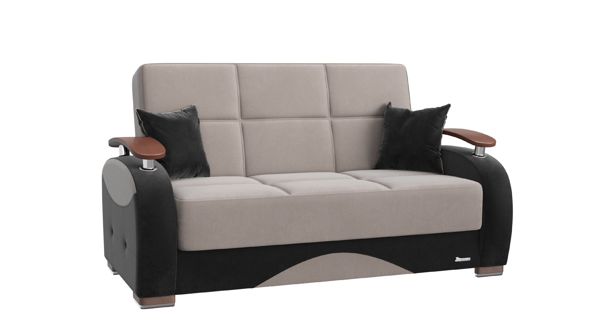 Ottomanson Yafah Collection Convertible Sofa Bed