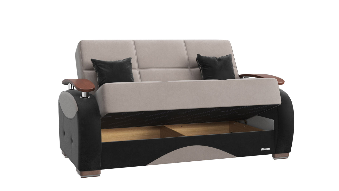 Ottomanson Yafah Collection Convertible Sofa Bed