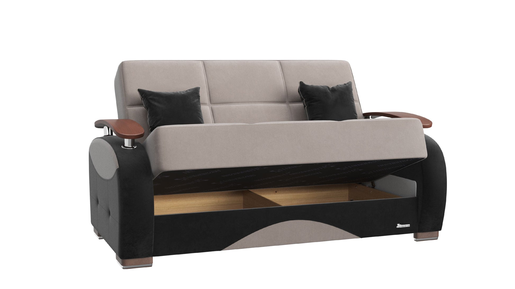 Ottomanson Yafah Collection Convertible Sofa Bed