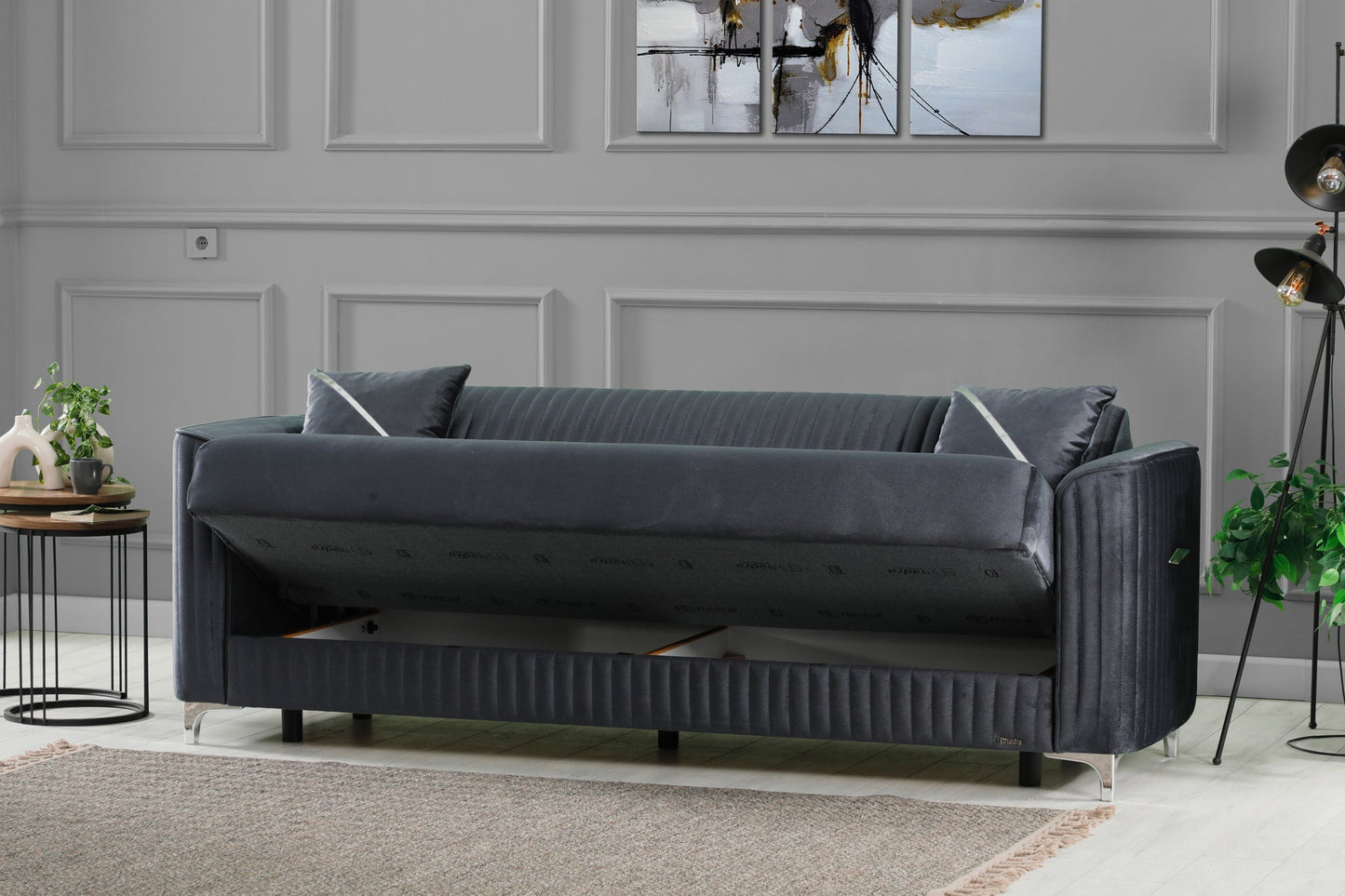 Ottomanson Zebra Collection Convertible Sofa Bed
