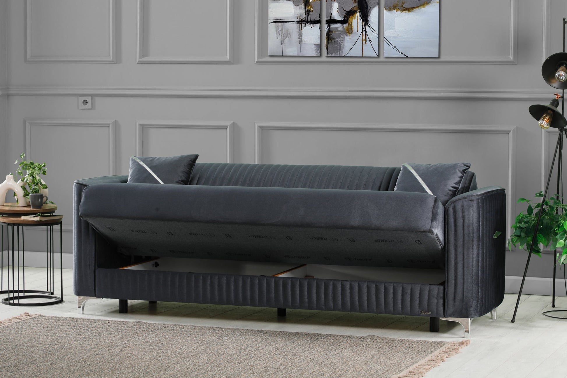 Ottomanson Zebra Collection Convertible Sofa Bed