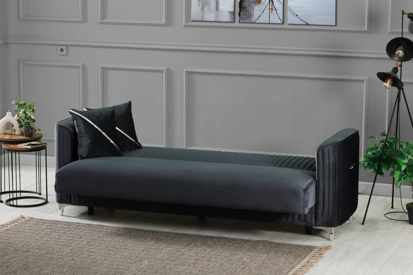 Ottomanson Zebra Collection Convertible Sofa Bed