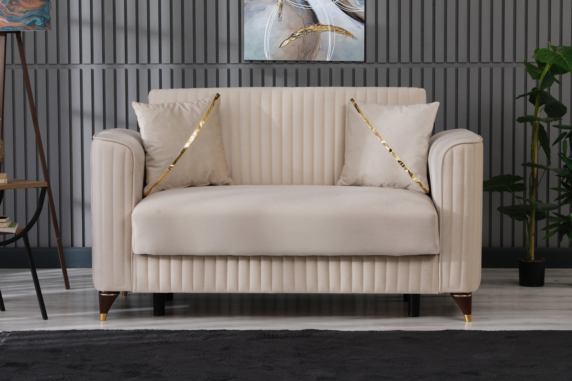 Ottomanson Zebra Collection Convertible Sofa Bed