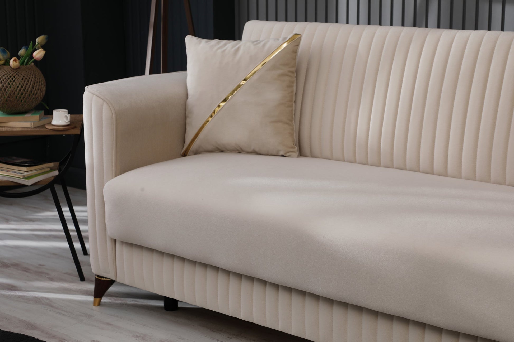 Ottomanson Zebra Collection Convertible Sofa Bed