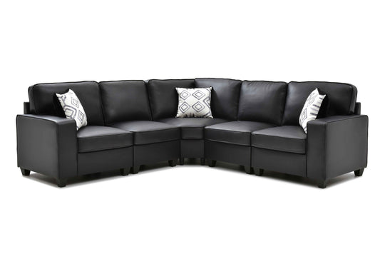 G00423 Black Sectional