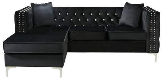 Paige Black Sectional