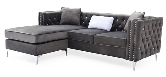 Paige Dark Gray Sectional