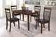 D008 Antique Oak Dining Set