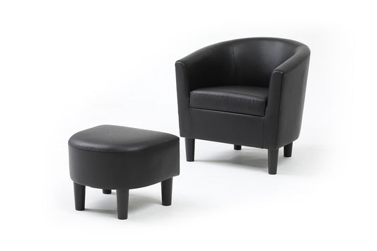 G00200 Black Accent Chair