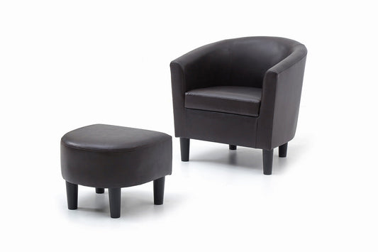 G00203 Dark Brown Accent Chair