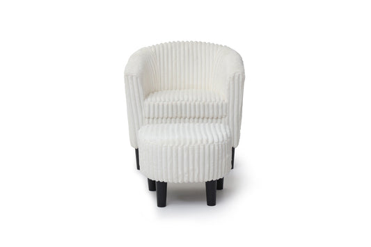 G00205 White Accent Chair