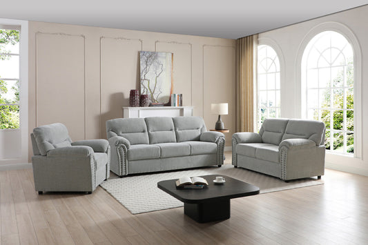 Hamilton Gray Living Room Set (G00552A)