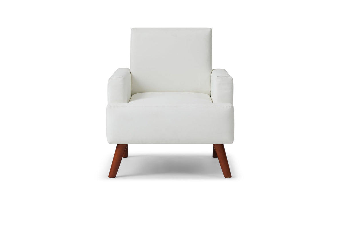 G00618 White Accent Chair