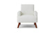 G00618 White Accent Chair