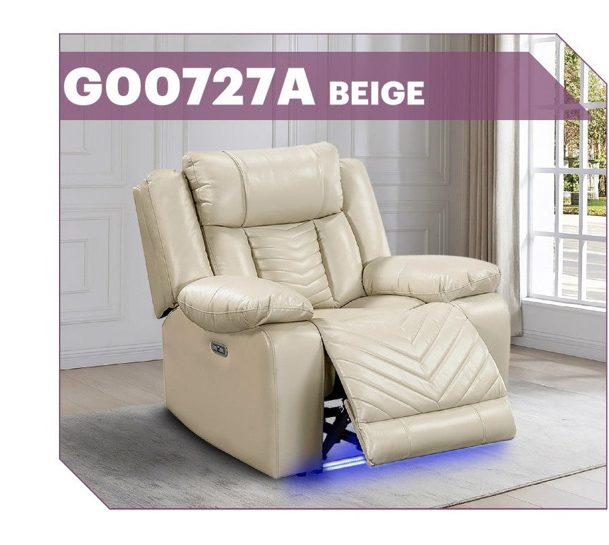 G00727A Beige Reclining Set