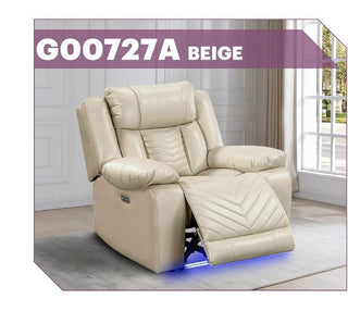 G00727A Beige Reclining Set