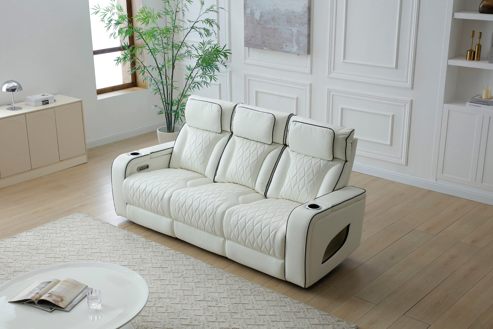 G00807A White Reclining Set