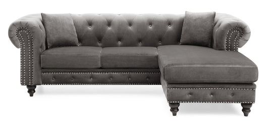 Nola Gray Sectional (G0350B)
