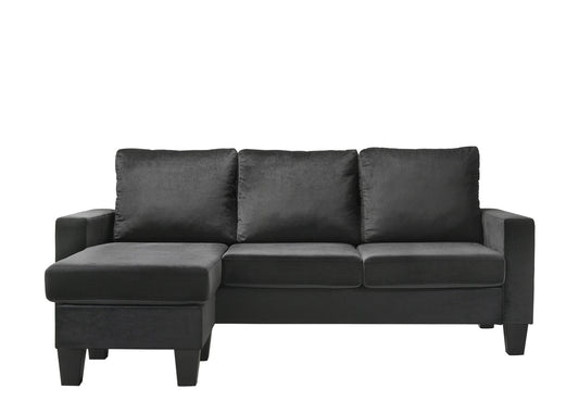 Jessica Black Sectional (G0512)
