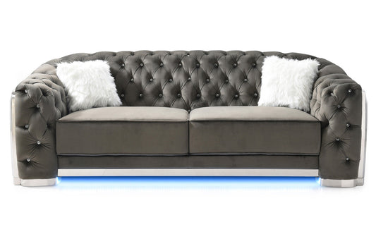 Sapphire Gray Living Room Set (G0590A)