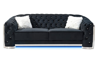 Sapphire Black Living Room Set (G0593A)