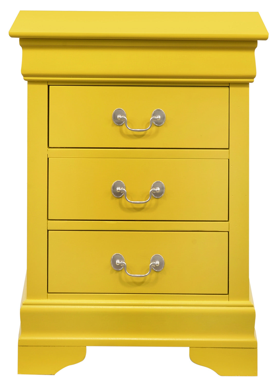 Louis Phillipe Night Stand — Yellow