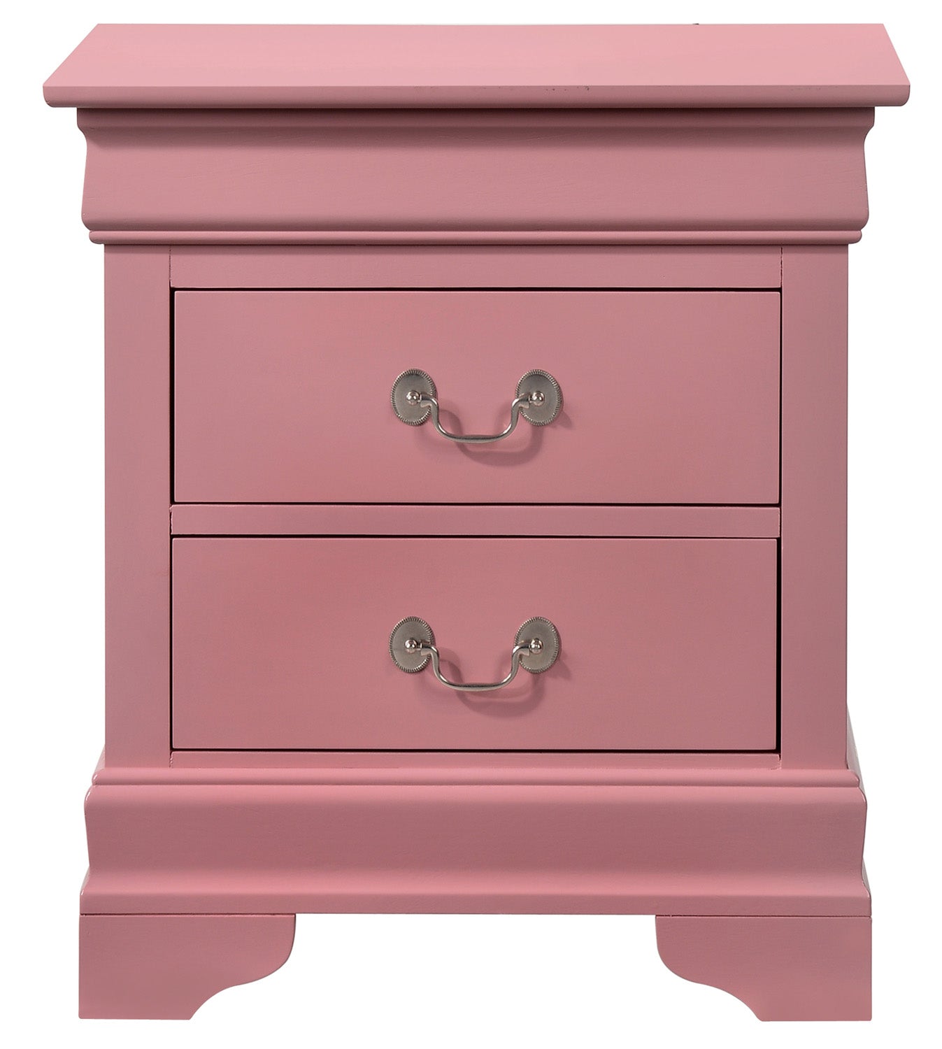 Louis Phillipe Night Stand — Pink