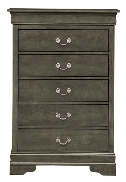 Louis Phillipe Chest — Gray